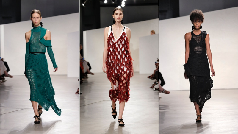 Illustration for article titled NYFW: Proenza Schouler Shows Super-Feminine Dots & Ruffles That Do Not Suck